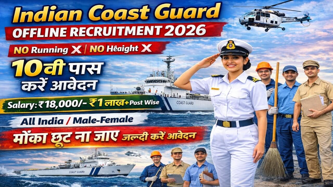 Indian Coast Guard Group C Recruitment: