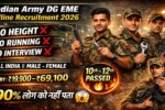 Indian Army DG EME Group C 07 Recruitment: