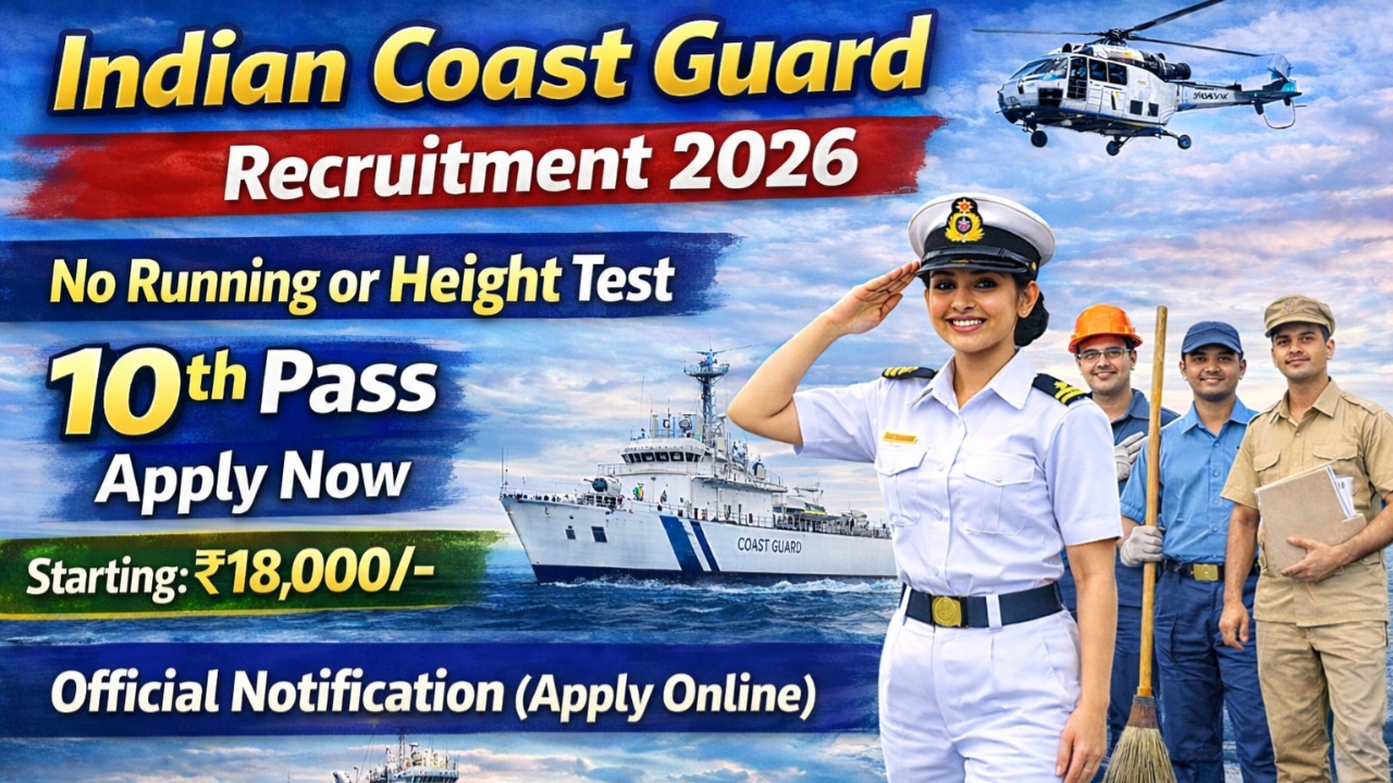 Indian Coast Guard Group C Recruitment: