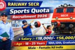 Railway SECR Sports Quota 22 Recruitment: