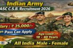 ASC CSB Recruitment 2026: