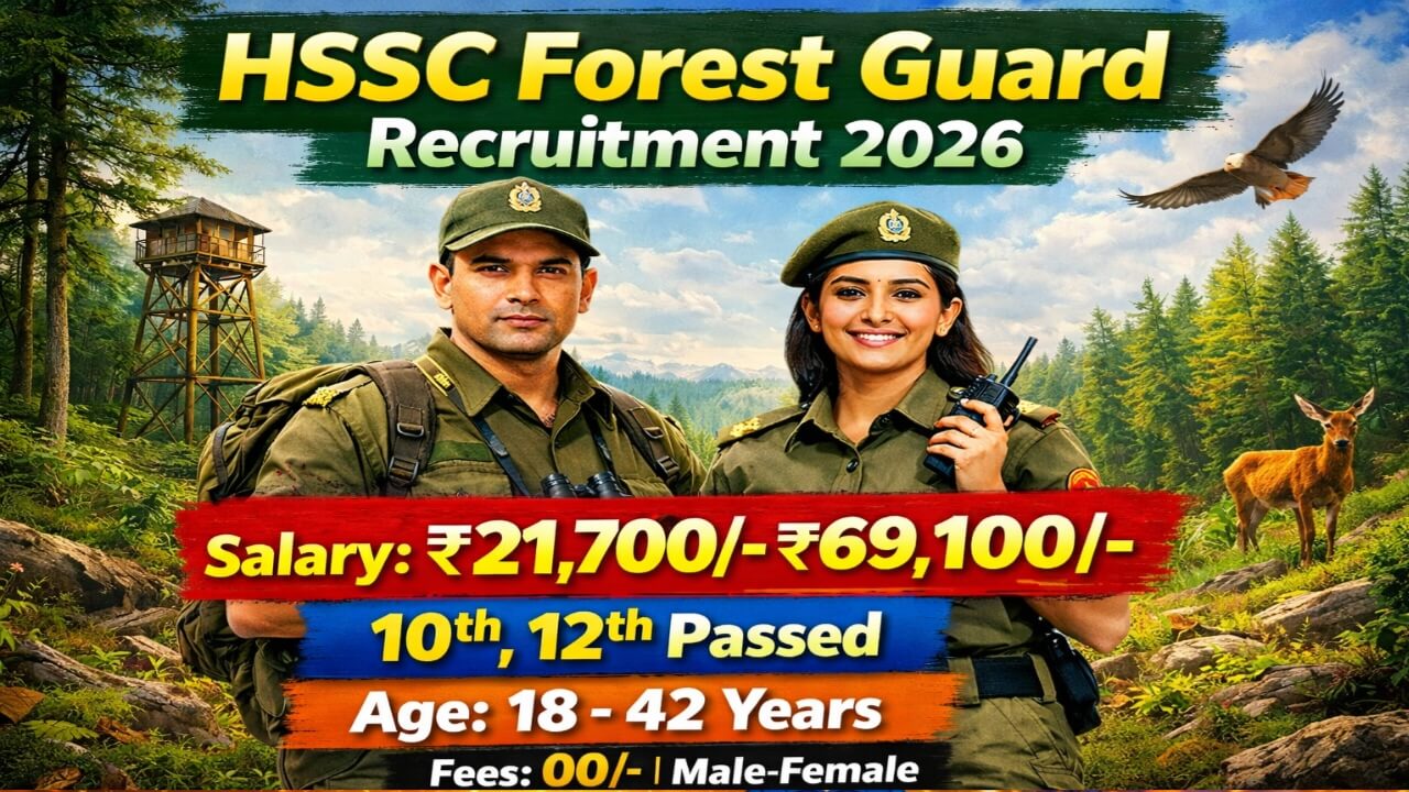 HSSC Forest Guard 779 Recruitment 2026: