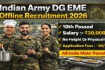 Indian Army DG EME Recruitment 2026: