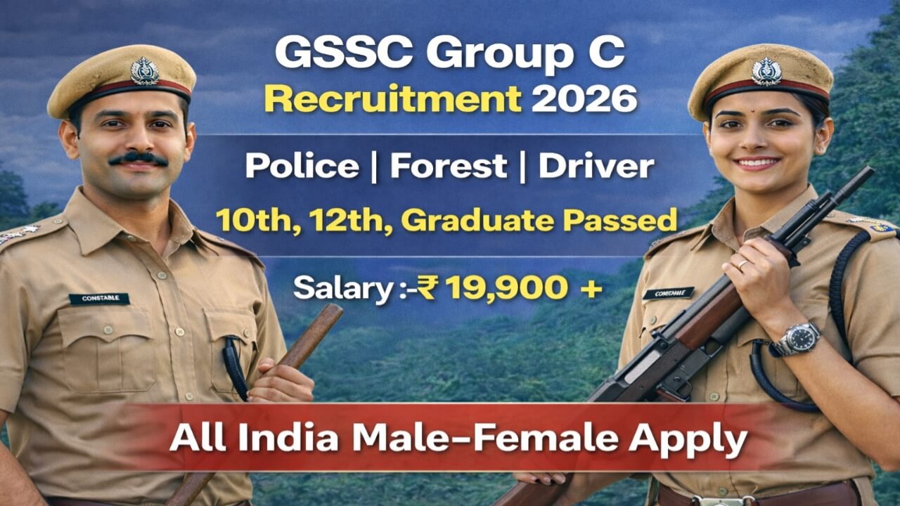 GSSC Group C 722 Recruitment 2026: