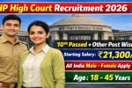 HP High Court 19 Recruitment 2026: