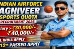 Airforce Agniveer Sports Recruitment 2026:
