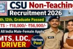 CSU Non-Teaching 144 Recruitment 2026: