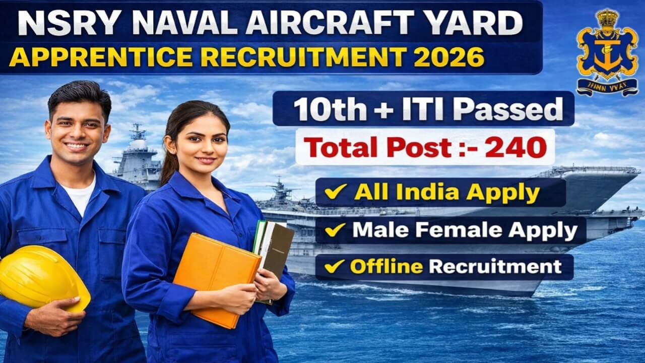 Indian Navy Apprentice 240 Recruitment 2026: