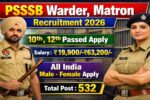 PSSSB 532 Recruitment 2026: