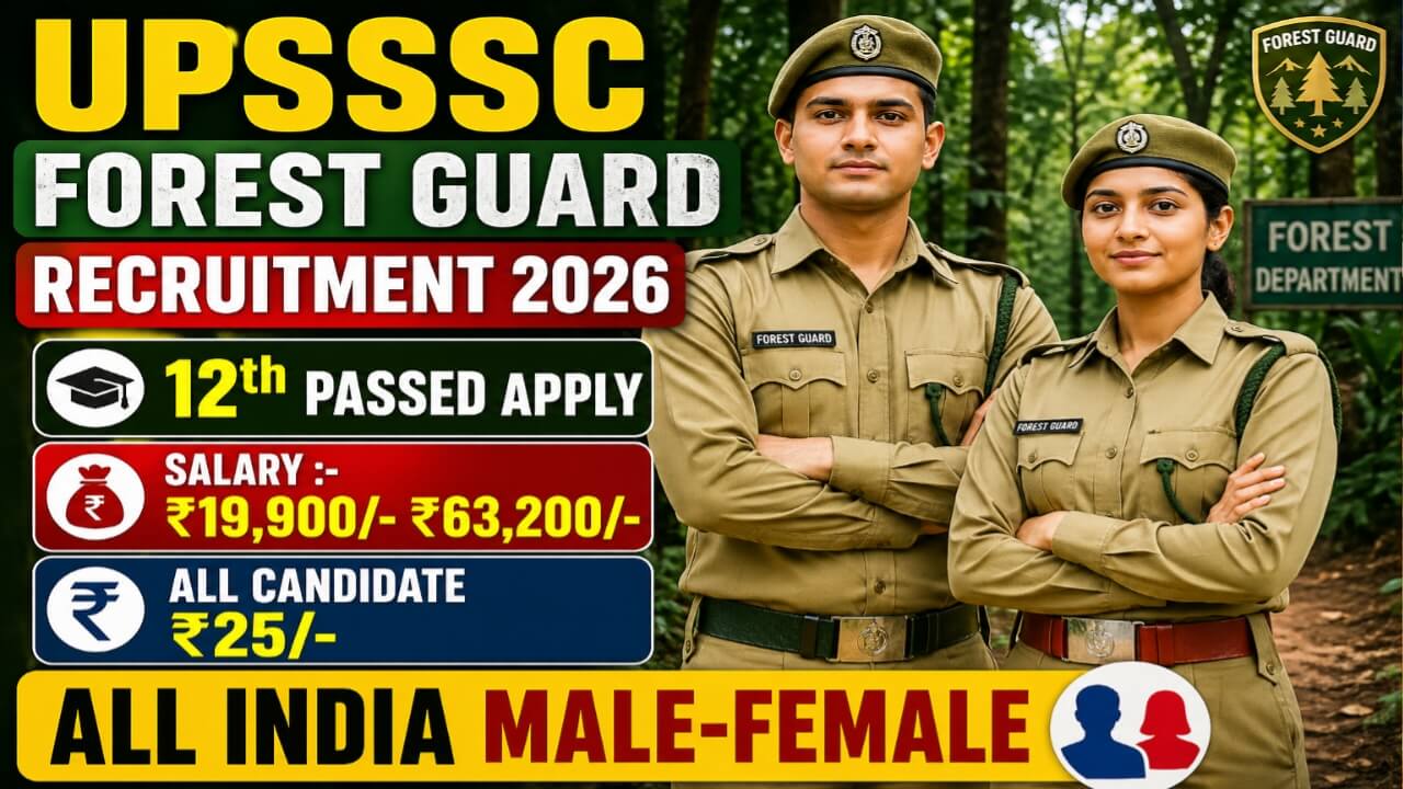 UP Forest Guard 708 Recruitment 2026: