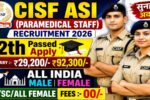 CISF ASI 24 Recruitment 2026: