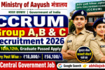 CCRUM Group A,B & C 179 Recruitment: