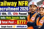 Railway NFR 6777 Recruitment 2026: