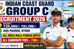 Indian Coast Guard 01 Recruitment 2026: