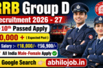 RRB Group D 30k+ Recruitment 2026: