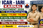 ICAR IARI Karnal 05 Recruitment 2026: