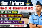 IAF Agniveer NC Recruitment 2026:
