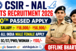CSIR - NAL MTS 06 Recruitment 2026: