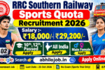 RRC Southern Railway 67 Recruitment 2026: