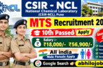 CSIR NCL MTS 24 Recruitment 2026: